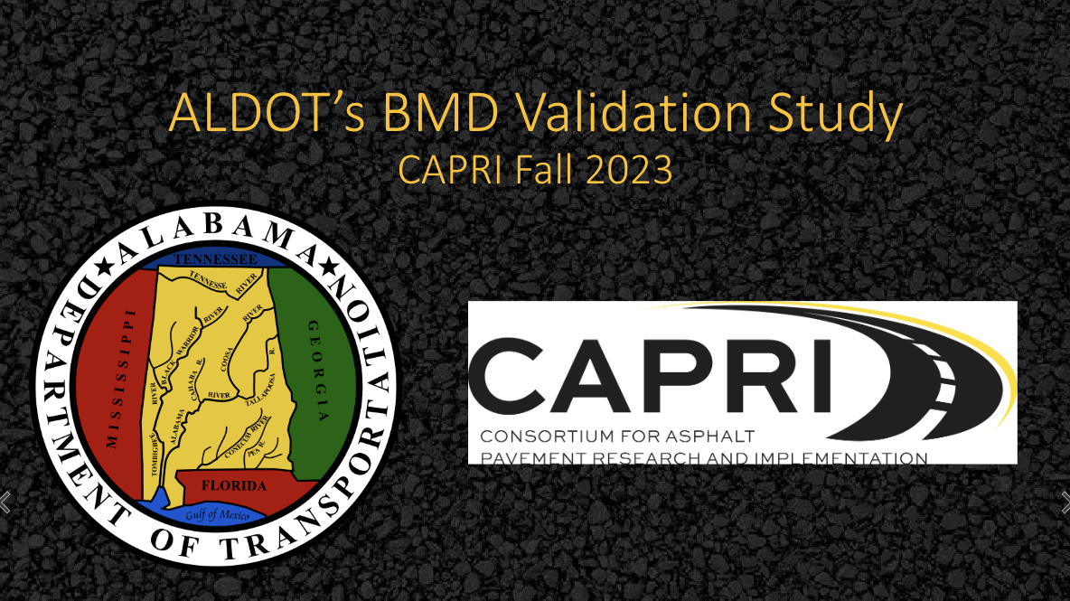 ALDOT BMD Validation Study