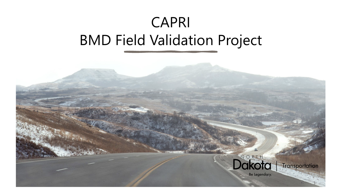 ALDOT BMD Validation Study