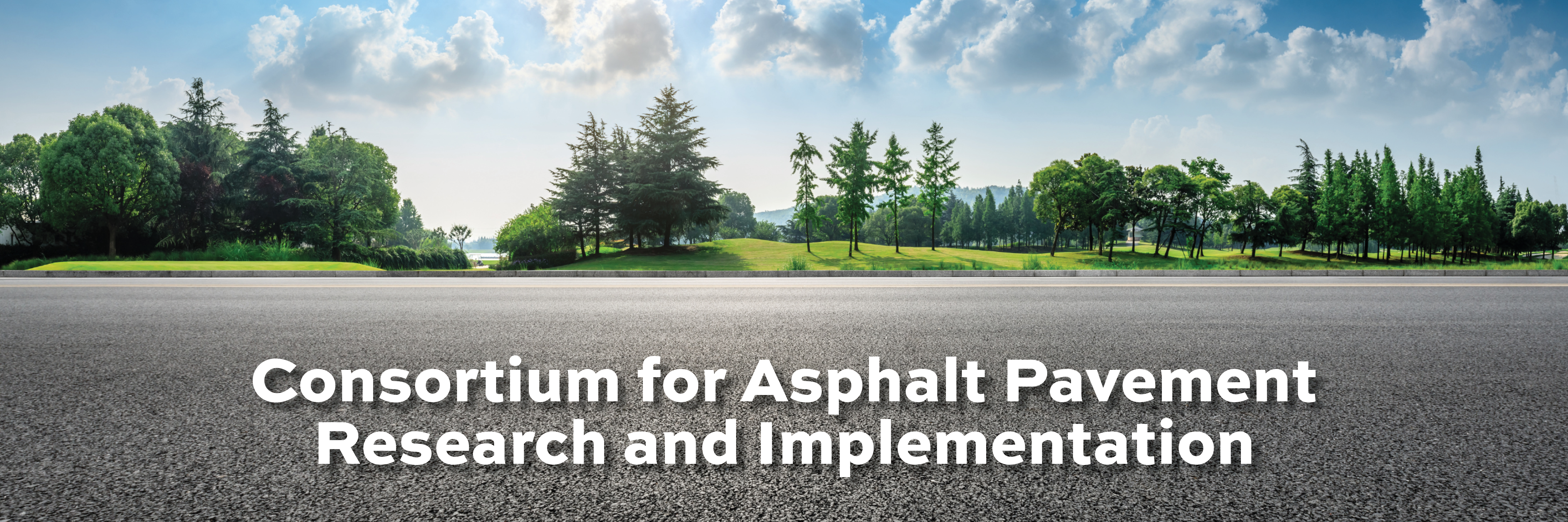 CAPRI banner with asphalt pavement background